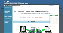 Desktop Screenshot of epa-dccs.ornl.gov